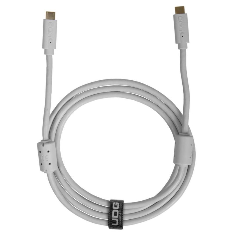 Аудиокабель UDG Ultimate Cable USB 3.2 C-C White Straight 1,5m
